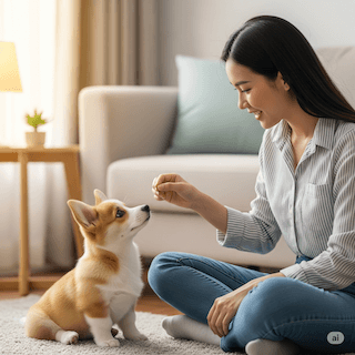 【Ai Cũng Làm Được, Kể Cả Người Mới Nuôi!】Hướng Dẫn Toàn Diện Cách Dạy Chó Ngồi – Từ Lợi Ích, Thời Điểm Dạy Đến Bí Quyết Thành Công