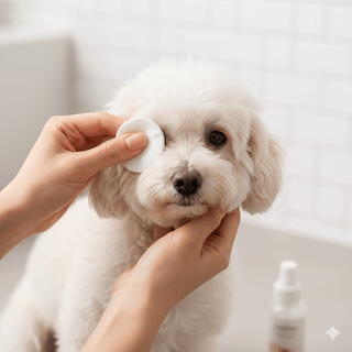 vệt ố nước mắt ở chó
