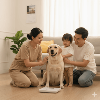 giảm cân cho chó