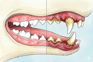 hôi miệng ở chó
