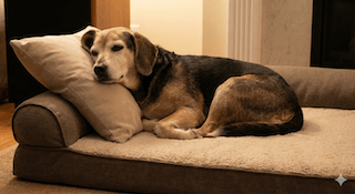 thức ăn chăm sóc chó già