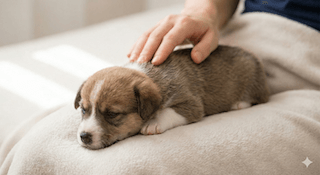 chó con uống sữa