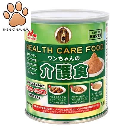 Thức ăn cao cấp dạng bột dành cho chó già, chó bệnh Morinaga JAPAN 350g