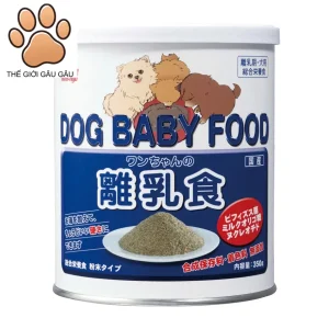 thức ăn cai sữa cho chó con