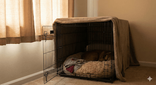 để chó ở nhà một mình