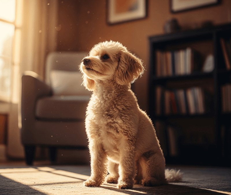 để chó ở nhà một mình