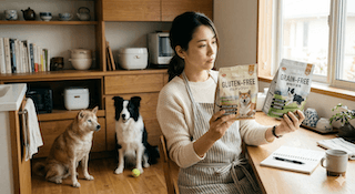 gluten-free và grain-free cho chó