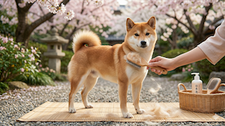 bàn chải cho chó