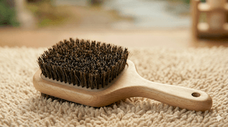 Bàn chải lông thú (Làm bóng - Hoàn thiện)