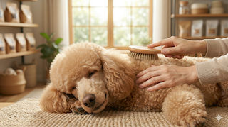 bàn chải cho chó