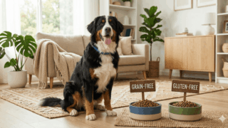 Gluten-free và Grain-free cho chó cưng | Giải thích sự khác biệt, lợi ích và cách chọn