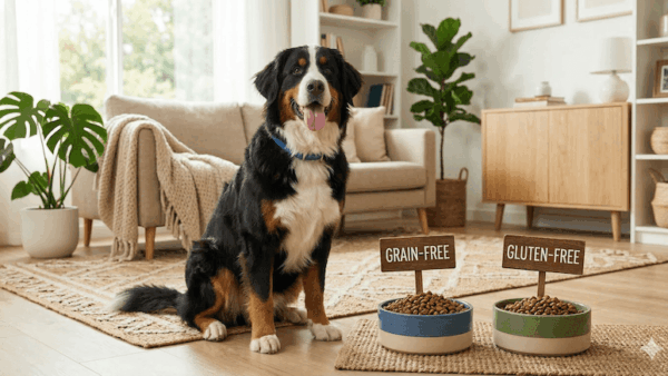 gluten-free và grain-free cho chó