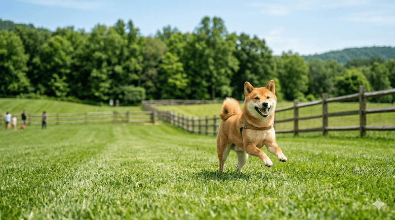 lần đầu đi dog run