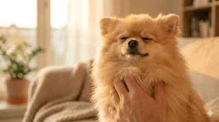 cách vuốt ve chó