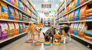 gluten-free và grain-free cho chó