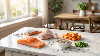 không chứa Gluten cho chó