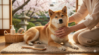 bàn chải cho chó