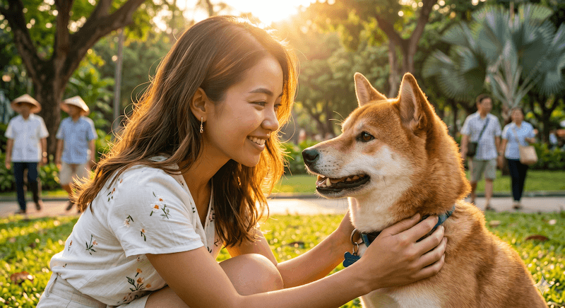 xây dựng tình bạn thực sự với loài chó