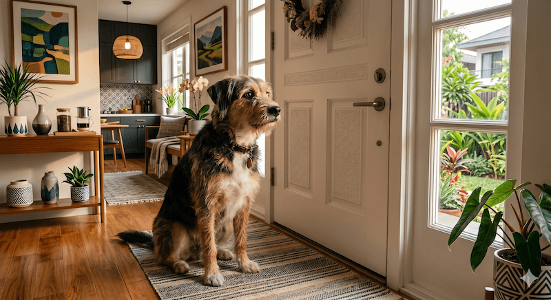 hội chứng lo âu chia ly ở chó