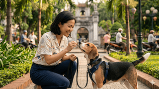 Một tương lai đi dạo mới cùng cún cưng