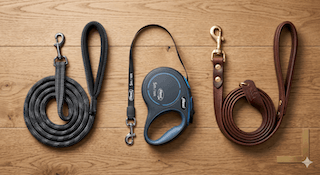 cách chọn dây dắt chó