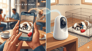 chó con ở nhà một mình