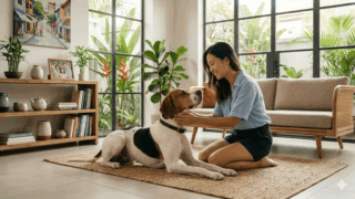 Hướng dẫn chi tiết cách huấn luyện chó lệnh “Nằm”  | Tầm quan trọng và bí quyết từ chuyên gia