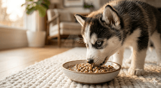 chế độ ăn của chó Siberian Husky