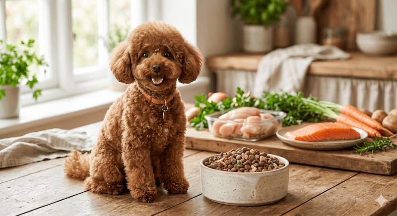 chế độ ăn cho Poodle