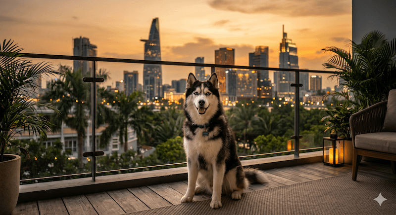 Husky tại Việt Nam