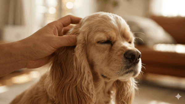 massage cho chó