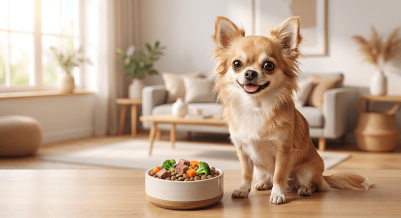 chế độ ăn cho chó chihuahua