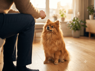 huấn luyện Pomeranian