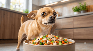 chế độ ăn cho chó chihuahua