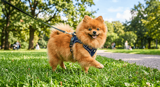 sức khỏe cho chó Pomeranian