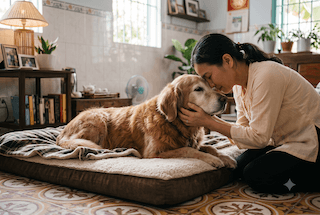 chăm sóc chó lớn