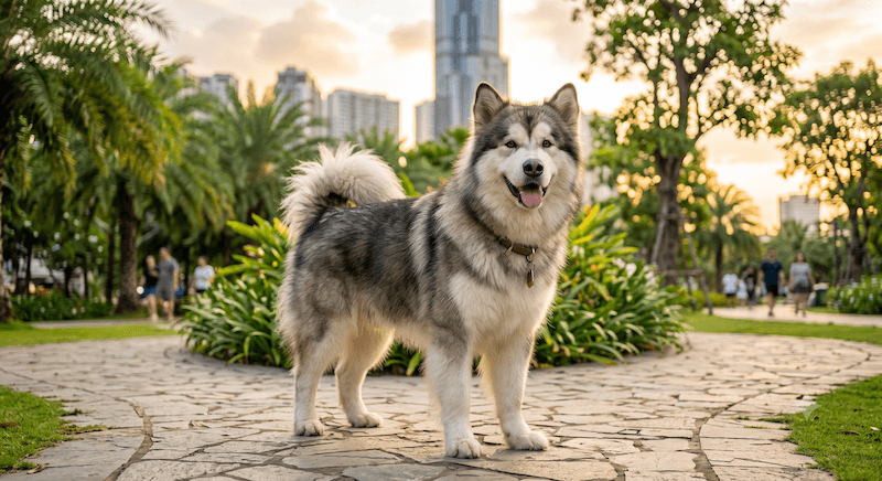 sức hút của chó Alaskan Malamute