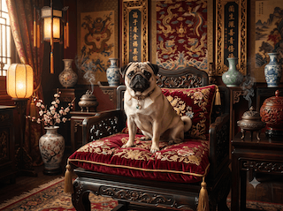 sức khỏe cho chó Pug